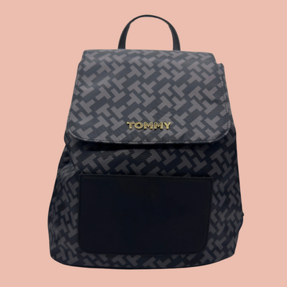 Tommy Hilfiger Backpack Printed Black & Grey