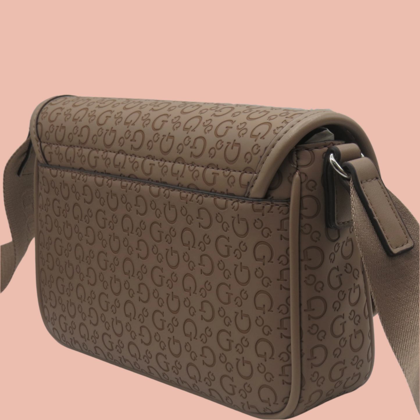 Guess Draven mini crossbody bag with flap and pouch