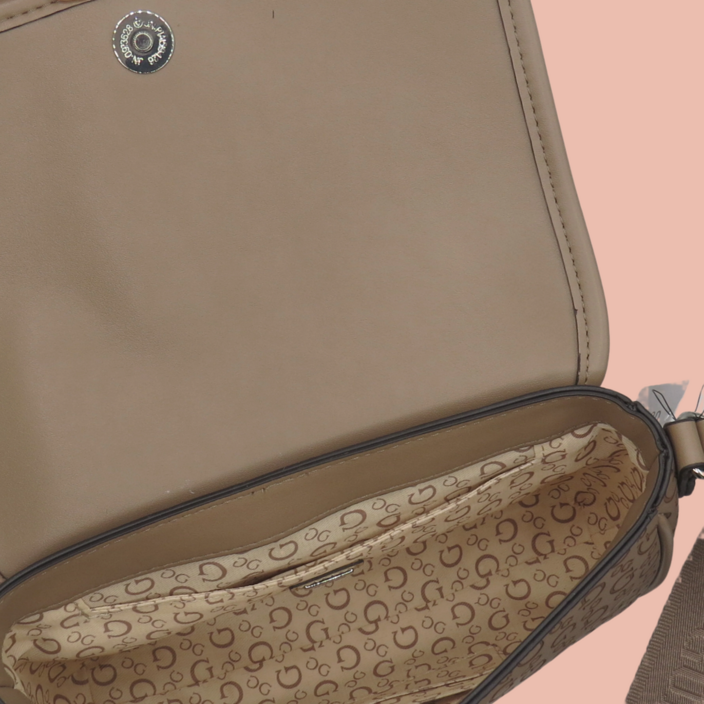 Guess Draven mini crossbody bag with flap and pouch