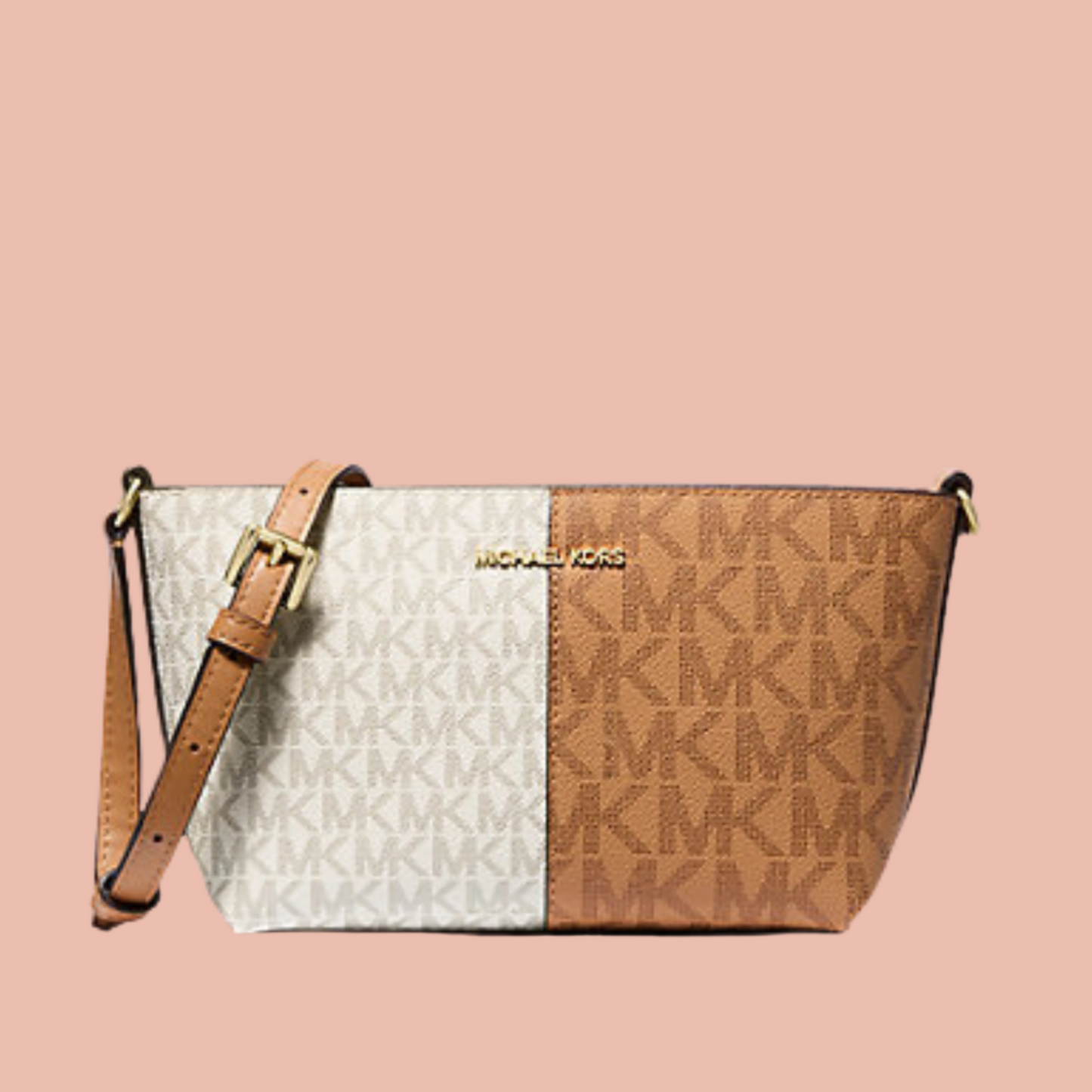 Michael Kors Jet Set Travel Small TZ Crossbody in Leather