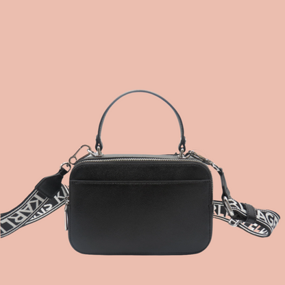 Karl Lagerfeld simone leather camera crossbody