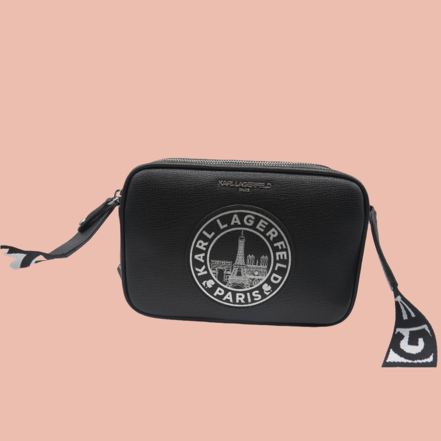 Karl Lagerfeld Maybelle Crossbody Camera Bag with Wallet on Chain