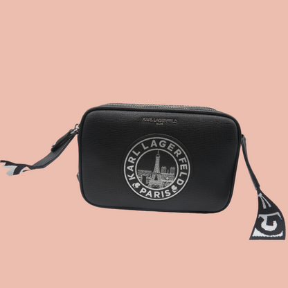 Karl Lagerfeld Maybelle Crossbody Camera Bag with Wallet on Chain