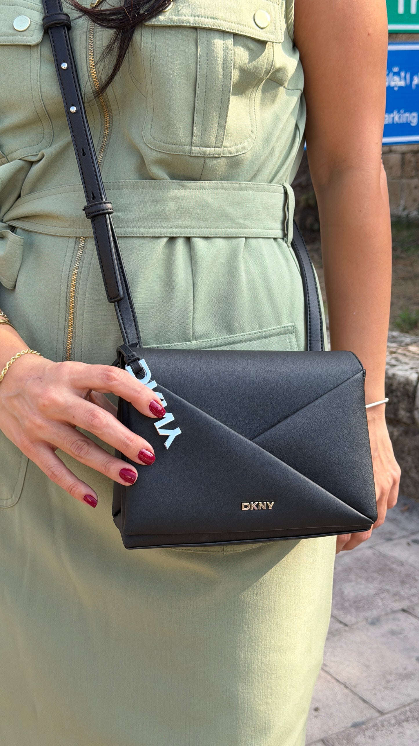 DKNY Riya Flap Crossbody