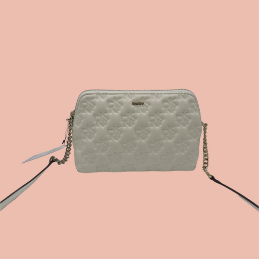 DKNY Bryant Dome Crossbody White