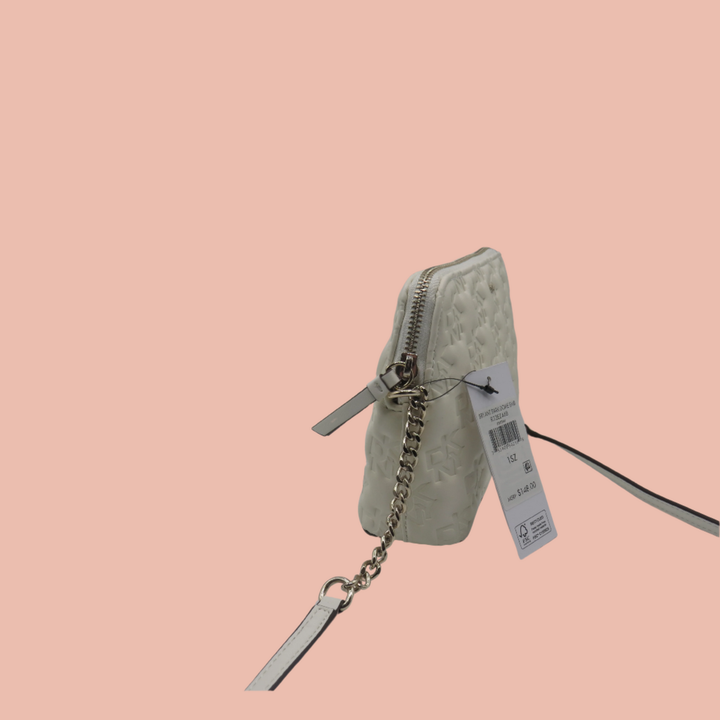 DKNY Bryant Dome Crossbody White