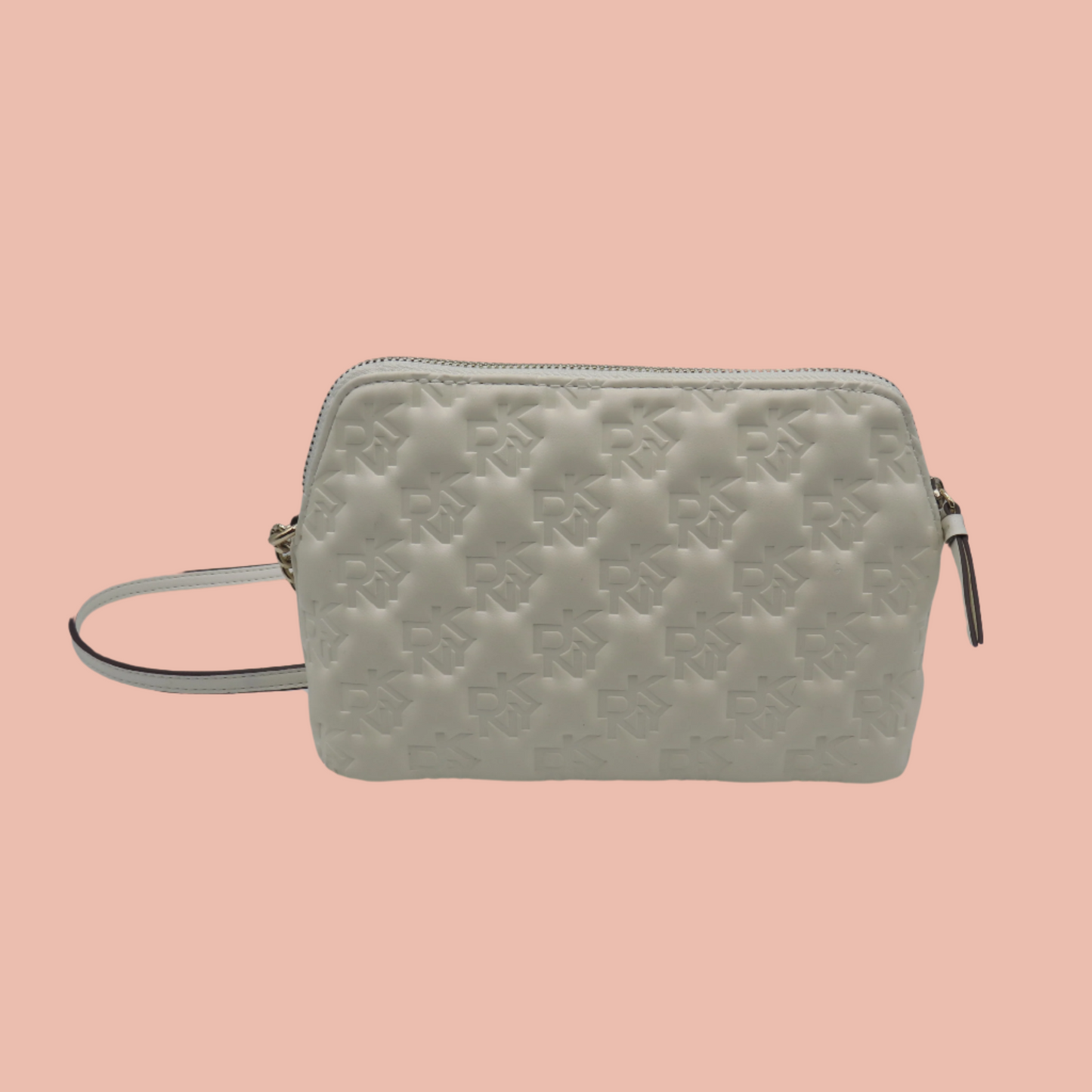 DKNY Bryant Dome Crossbody White