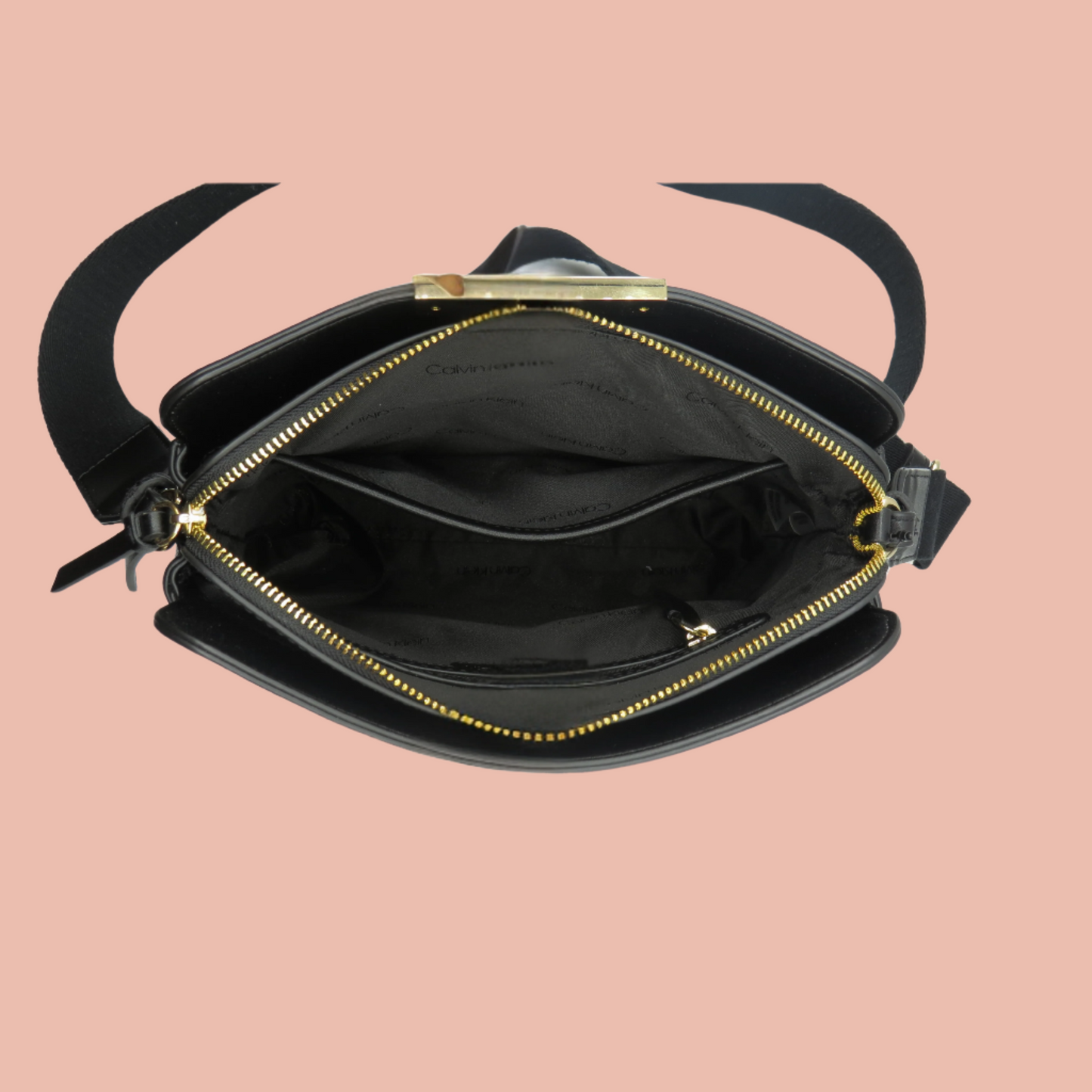 Calvin Klein Leather Square Crossbody