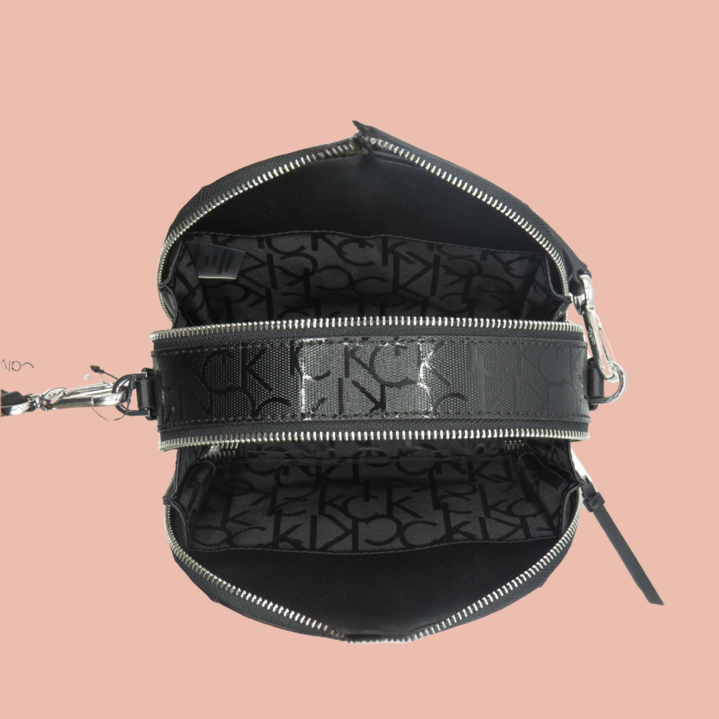 Calvin Klein Black Glossy Bag