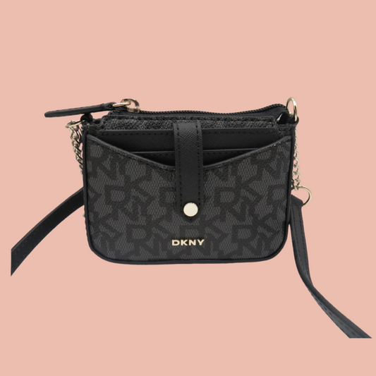 DKNY Monogram Wallet Crossbody