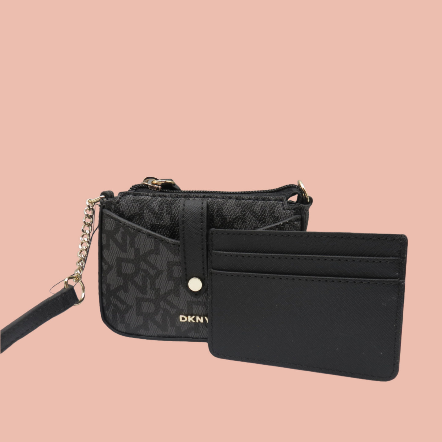 DKNY Monogram Wallet Crossbody