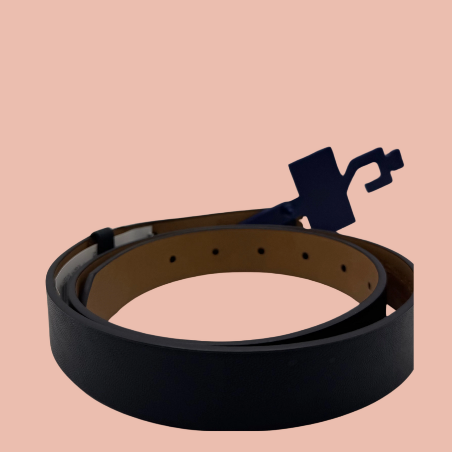 Tommy Hilfiger Women's Belt with Gold Buckle