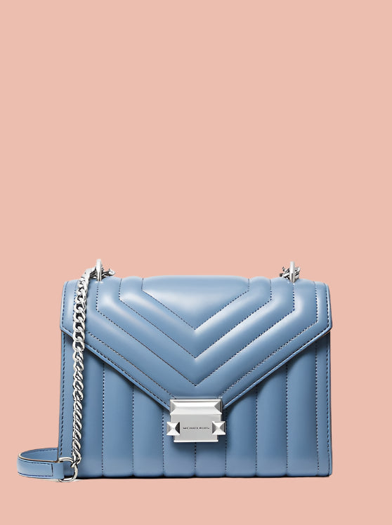 Michael Kors Whitney Quilted Leather Shoulder/Crossbody Bag