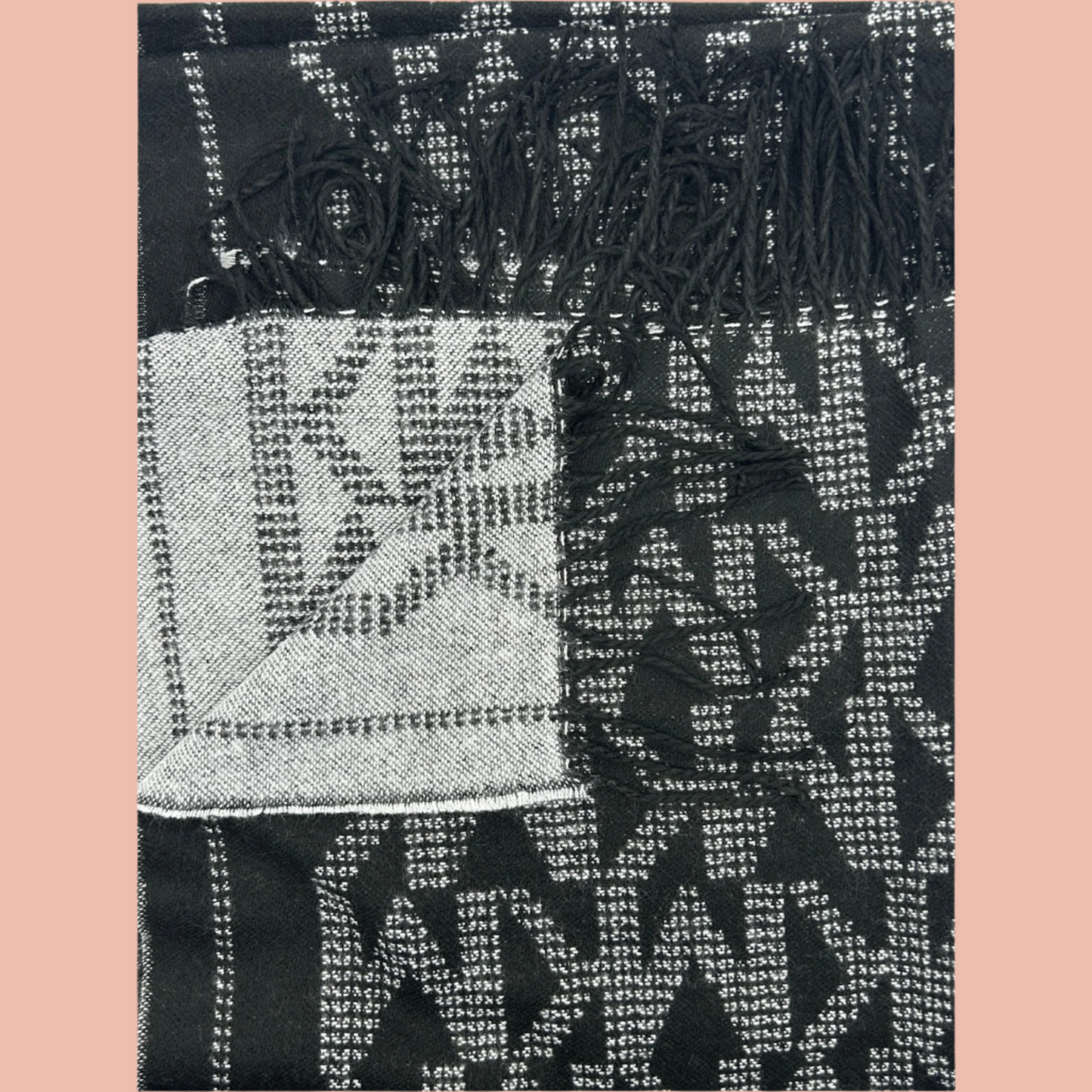 Michael Kors Black & White Scarf