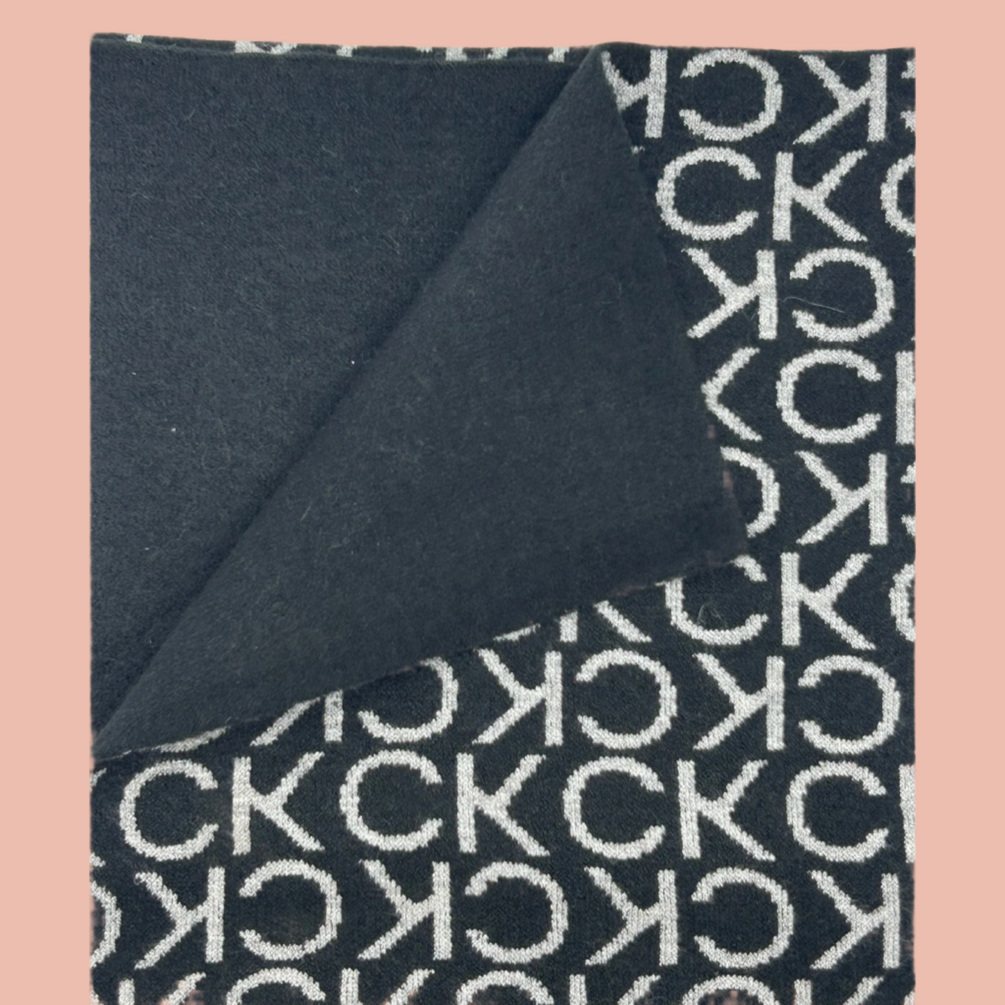 Calvin Klein Scarf Black & White