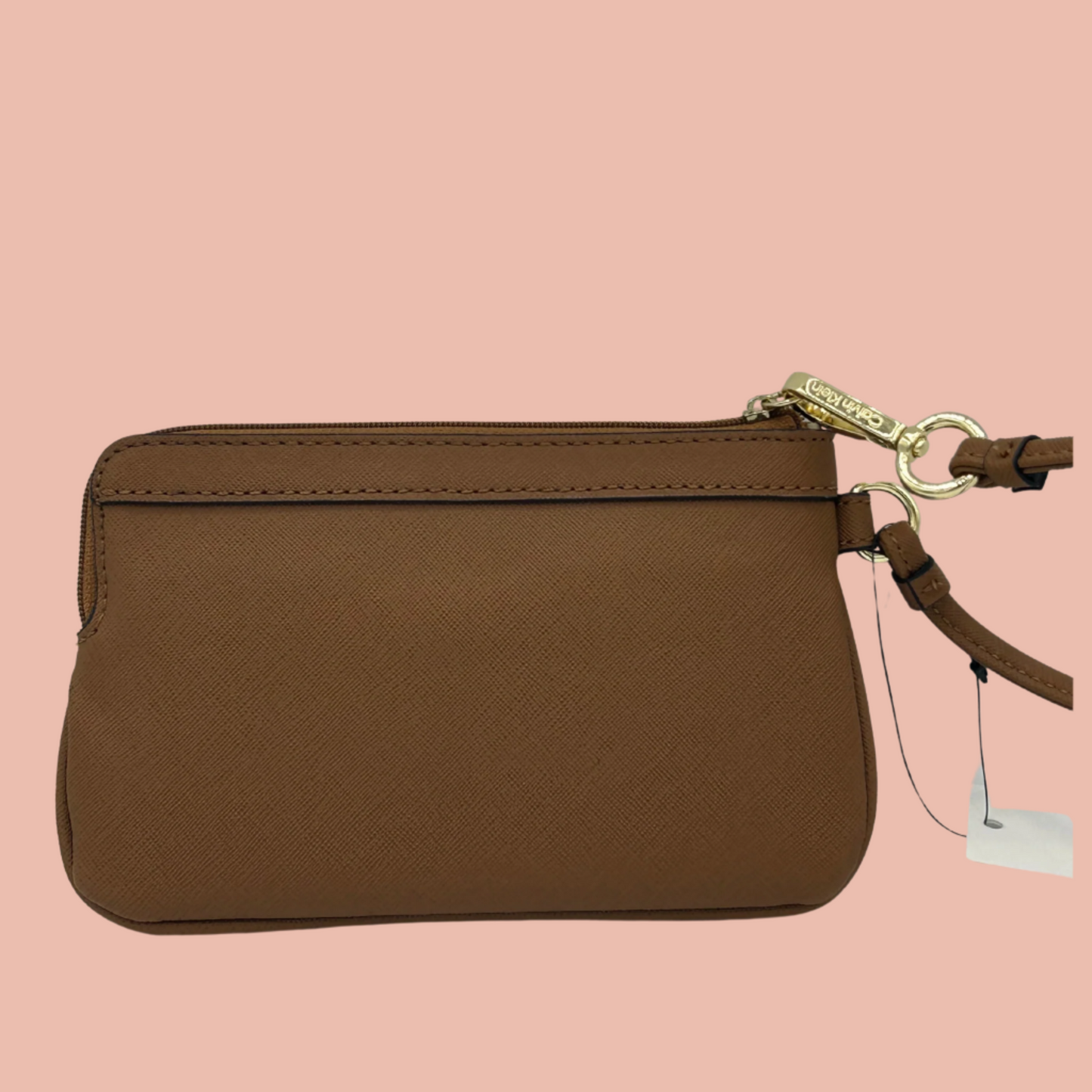 Calvin Klein Camel Wristlet