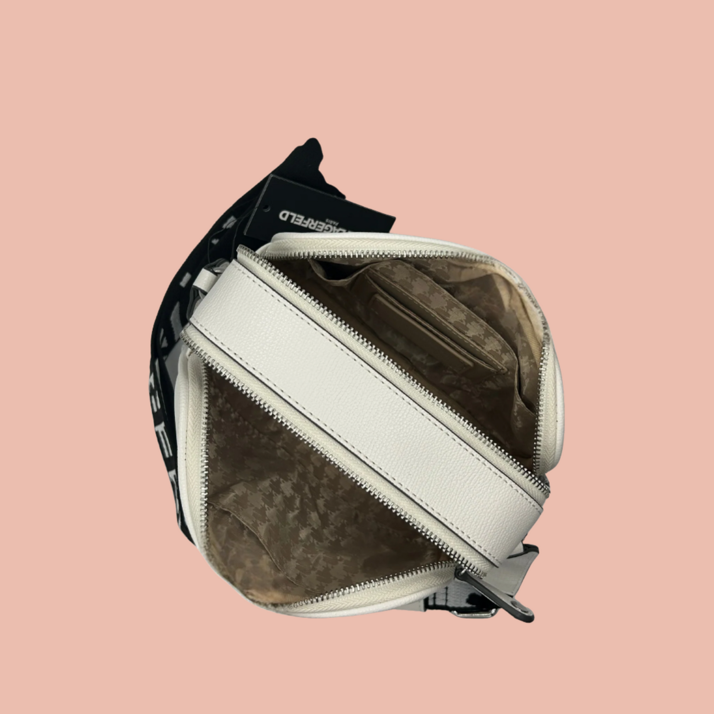 Karl Lagerfeld White Crossbody