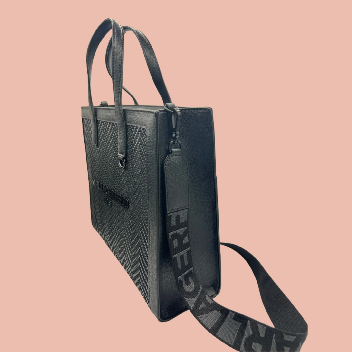 Karl Lagerfeld Quilted Tote Bag