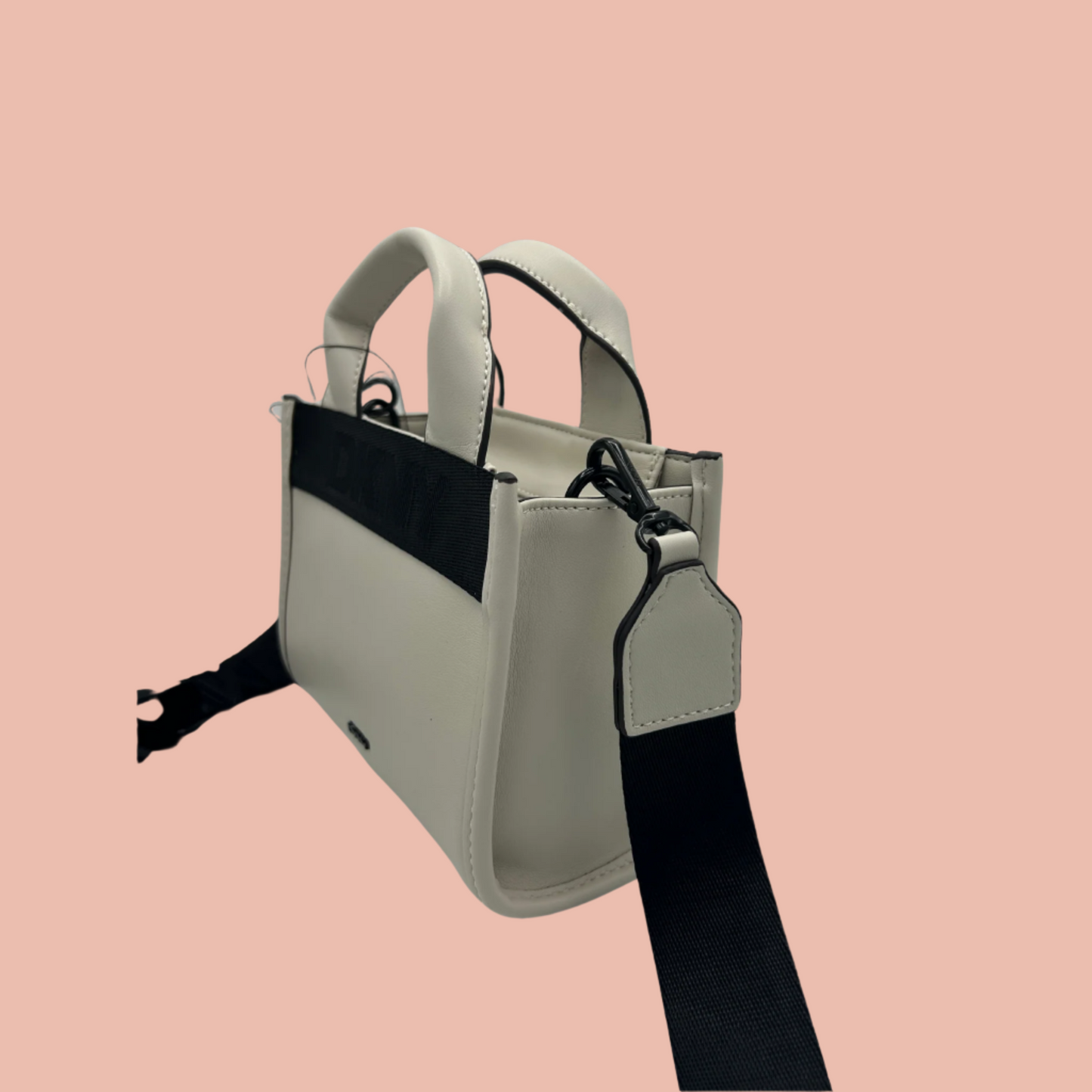 DKNY Cassandra Small Tote with Logo Strap