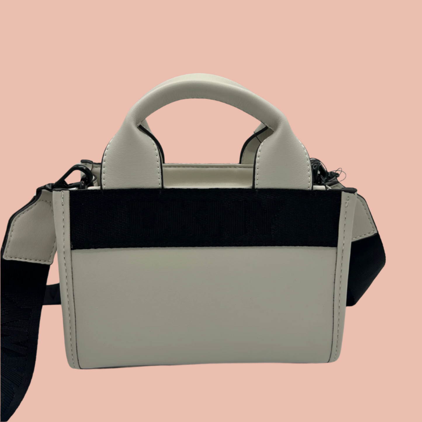 DKNY Cassandra Small Tote with Logo Strap