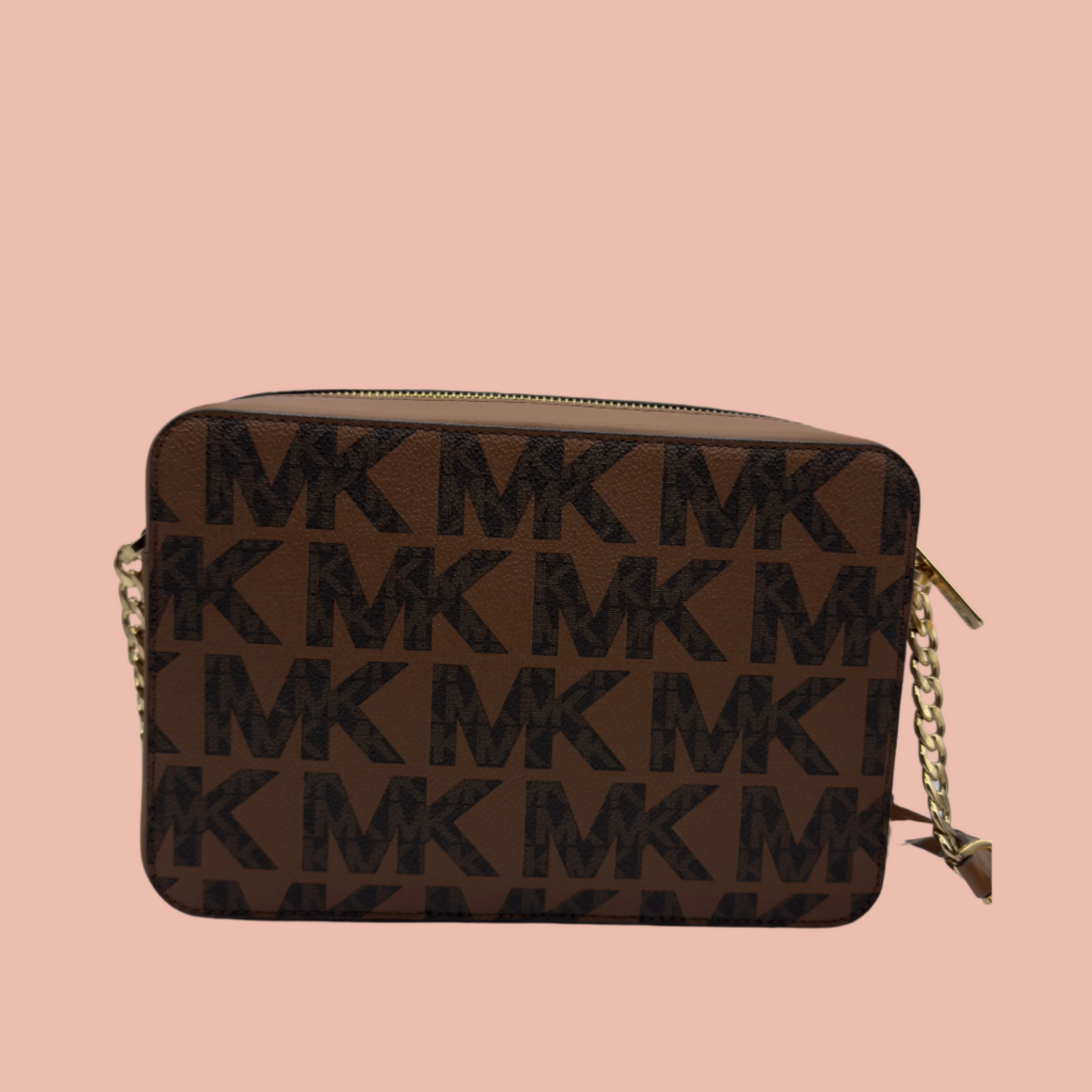 Michael Kors Jet Set Charm Crossbody Brown Monogram