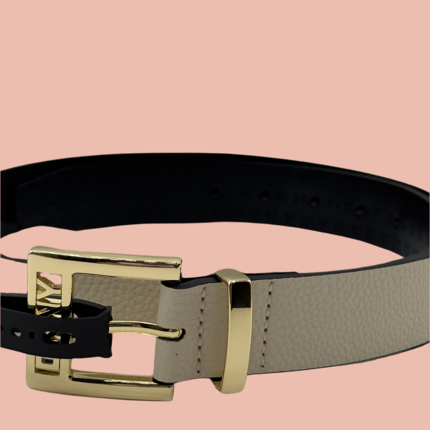 DKNY Belt White / Gold
