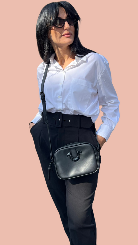 True Religion Leather Crossbody