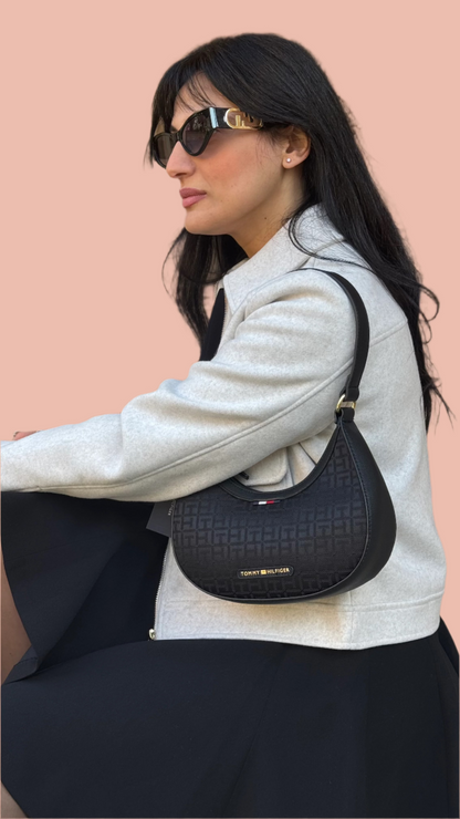 Tommy Hilfiger Logo Adjustable Shoulder Bag