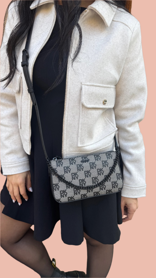 DKNY Bryant Park Demi Monogram Crossbody