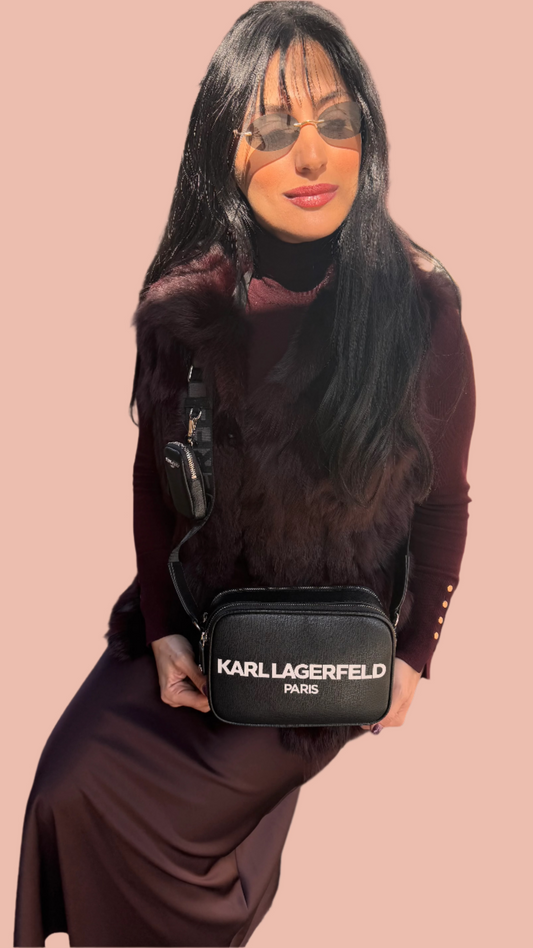 Karl Lagerfeld Black Crossbody