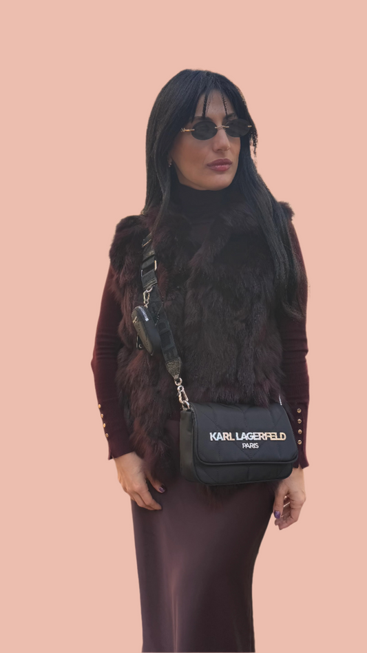 Karl Lagerfeld Quilted Crossbody