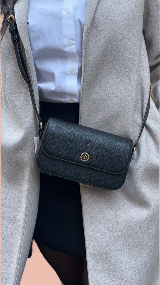 Michael Kors Jet Set Travel Small Flap Crossbody in Leather