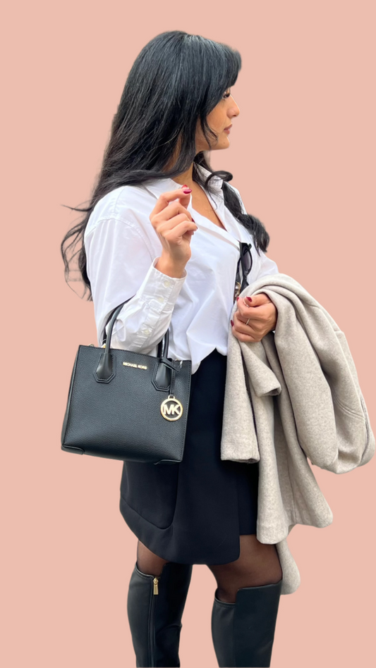 Michael Kors Mercer XS Shopper Crossbody  Leather