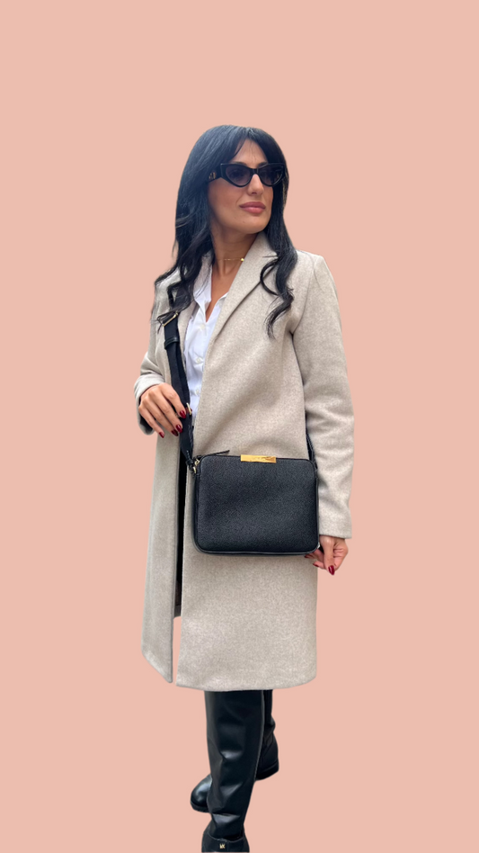 Calvin Klein Leather Square Crossbody