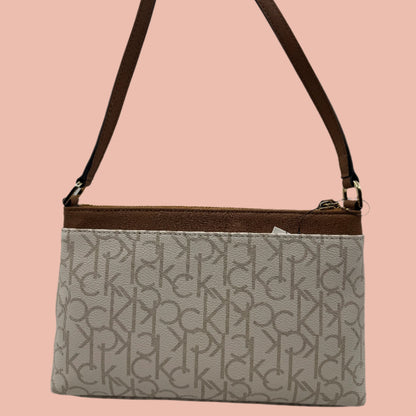 Calvin Klein Crossbody Off-white/camel