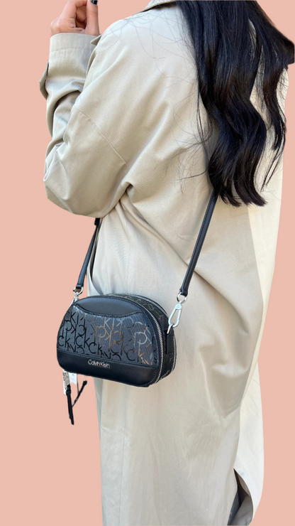 Calvin Klein Black Glossy Bag