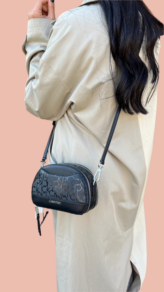 Calvin Klein Black Glossy Bag