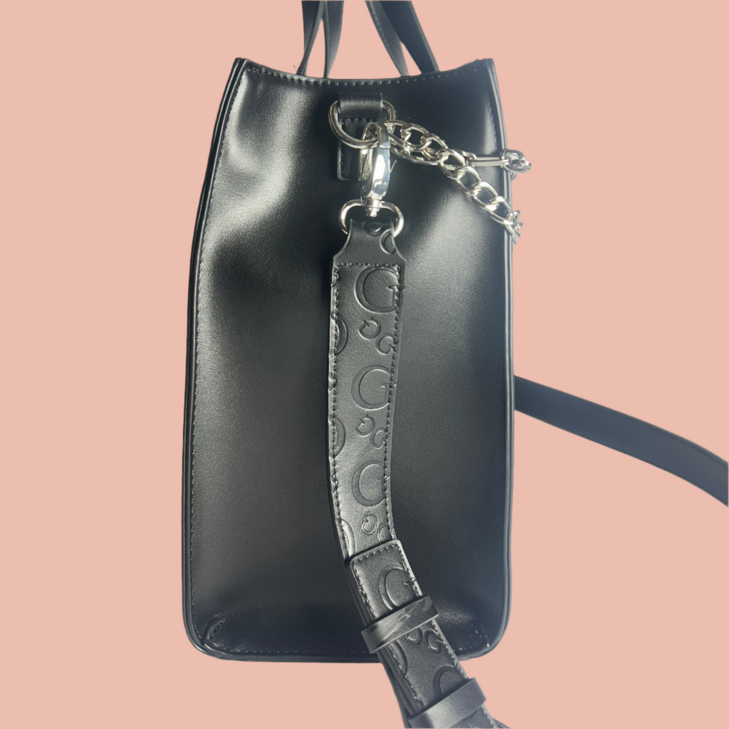 Guess SATCHEL WITH CROSSBODY CHAIN
