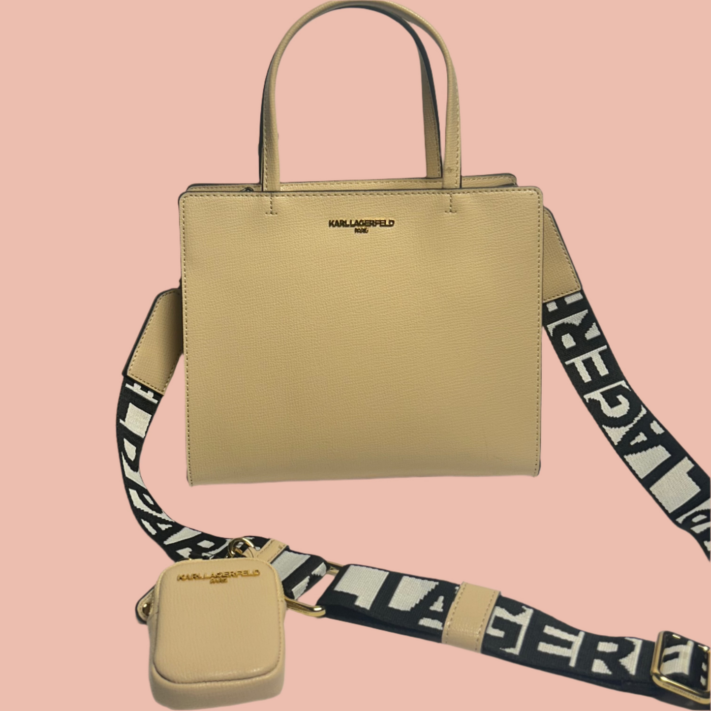 Karl Lagerfeld Satchel with Strap