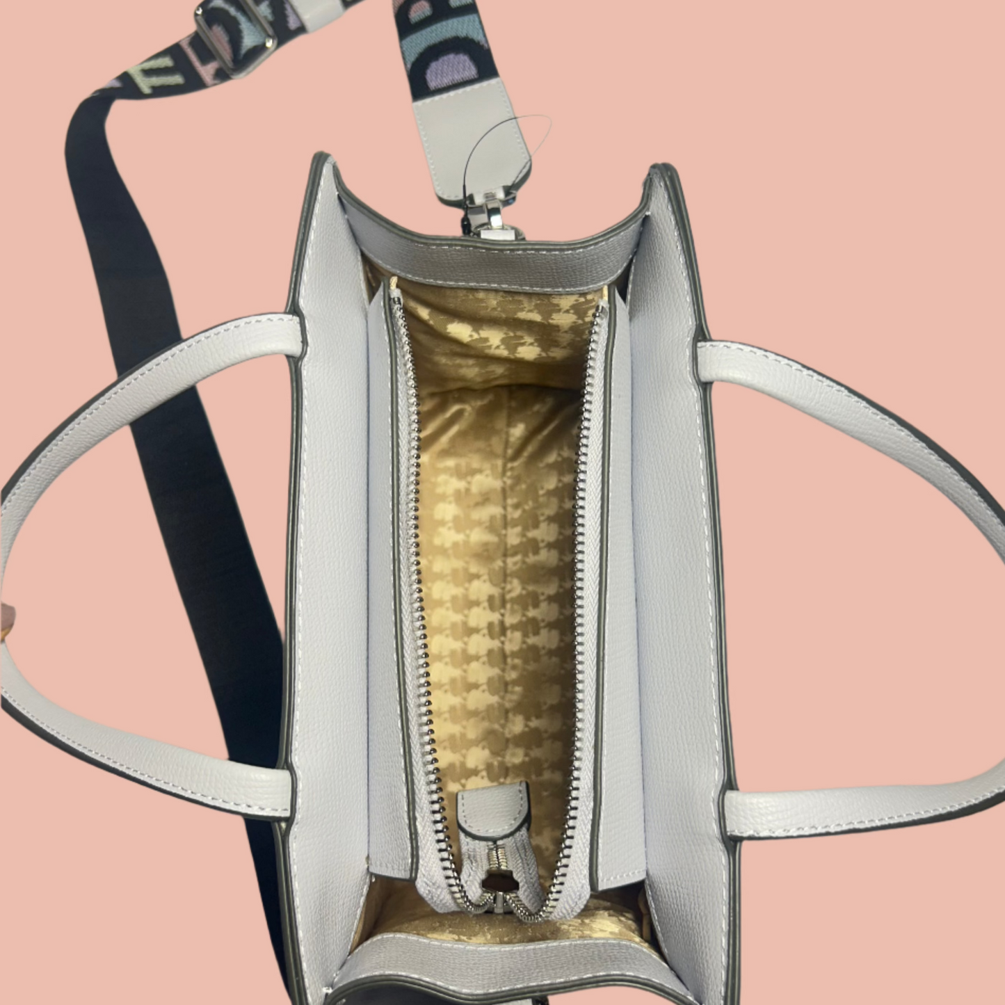 Karl Lagerfeld Satchel with Strap in Light Blue