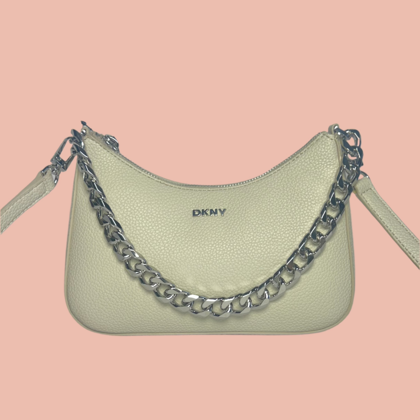 DKNY Shoulder/Crossbody Bag with Silver Chain