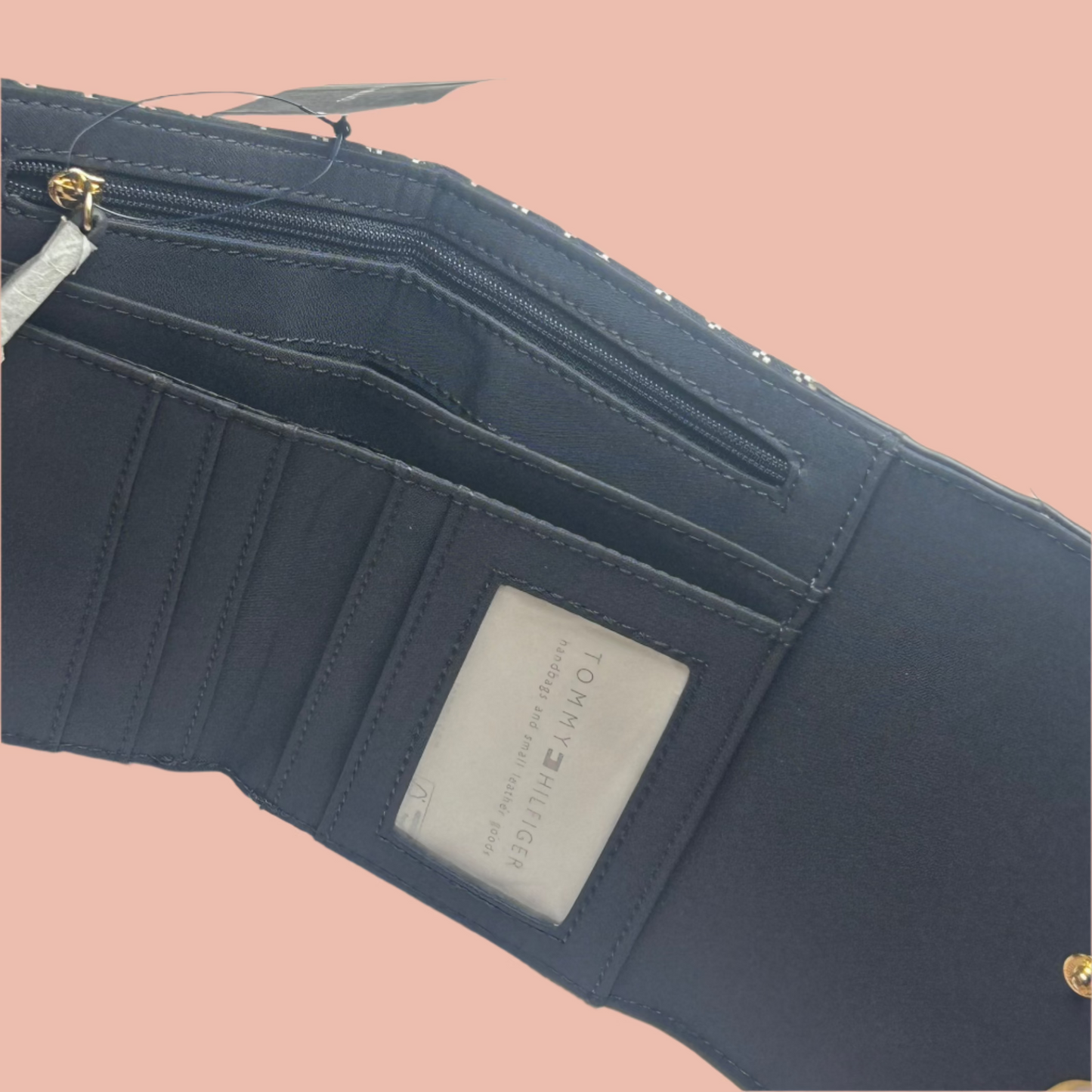 Tommy Hilfiger Navy Logo Wallet