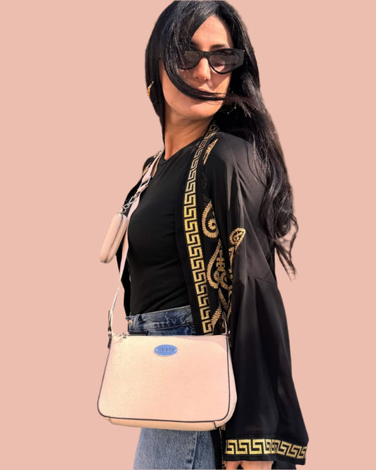 Guess White Crossbody
