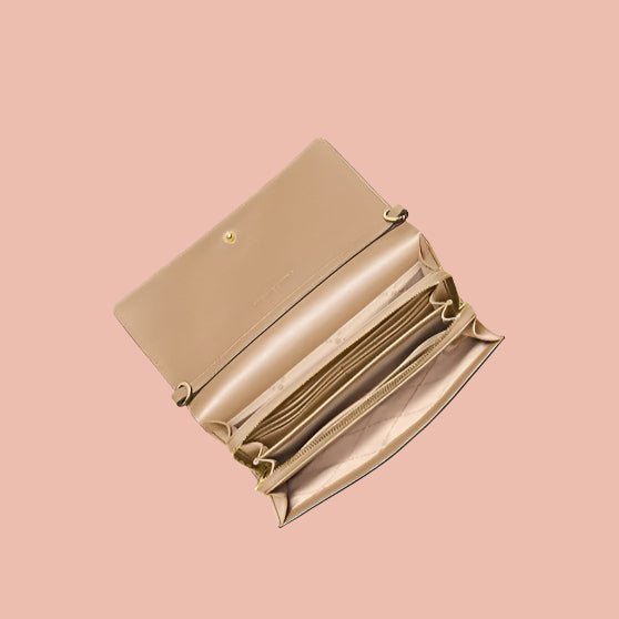 MICHAEL KORS WALLET HANDBAG GOLD