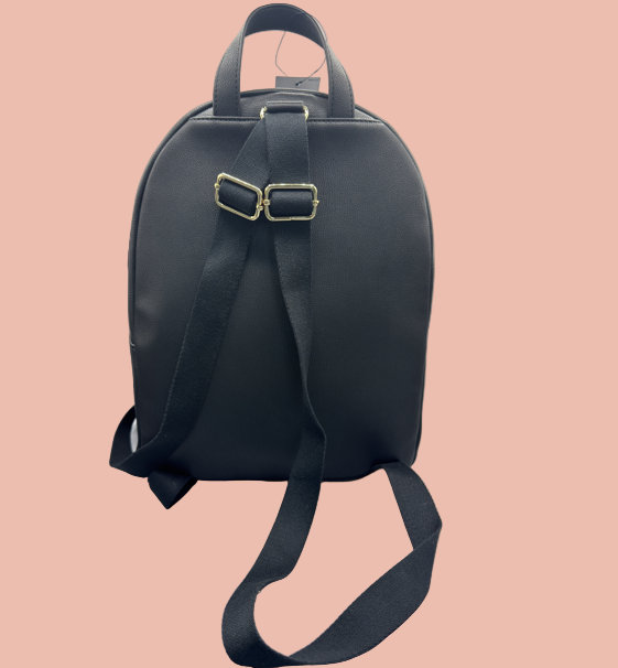 Tommy Hilfiger Black Backpack – 1 Zipper