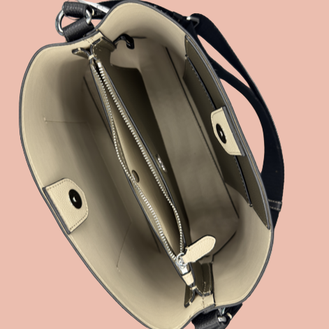 DKNY Shoulder Bag – Olive Green & Beige