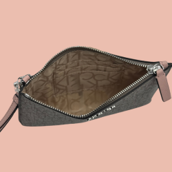 Calvin Klein Wristlet Beige/Pink