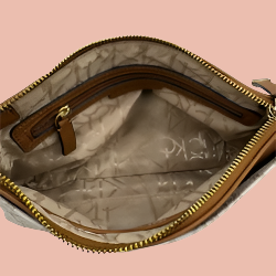 Calvin Klein Crossbody Off-white/camel