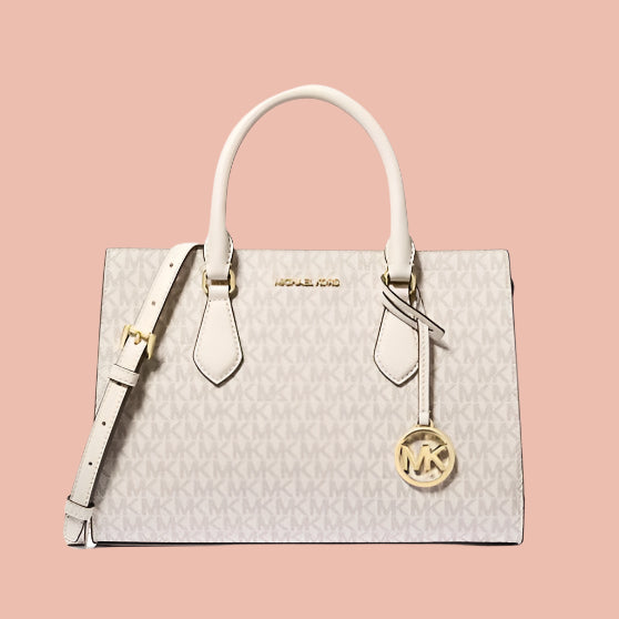 Michael Kors Monogram Satchel with Strap