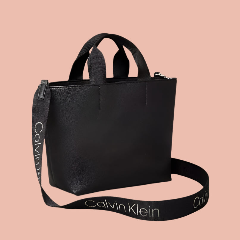 Calvin Klein Satchel with Logo Strap